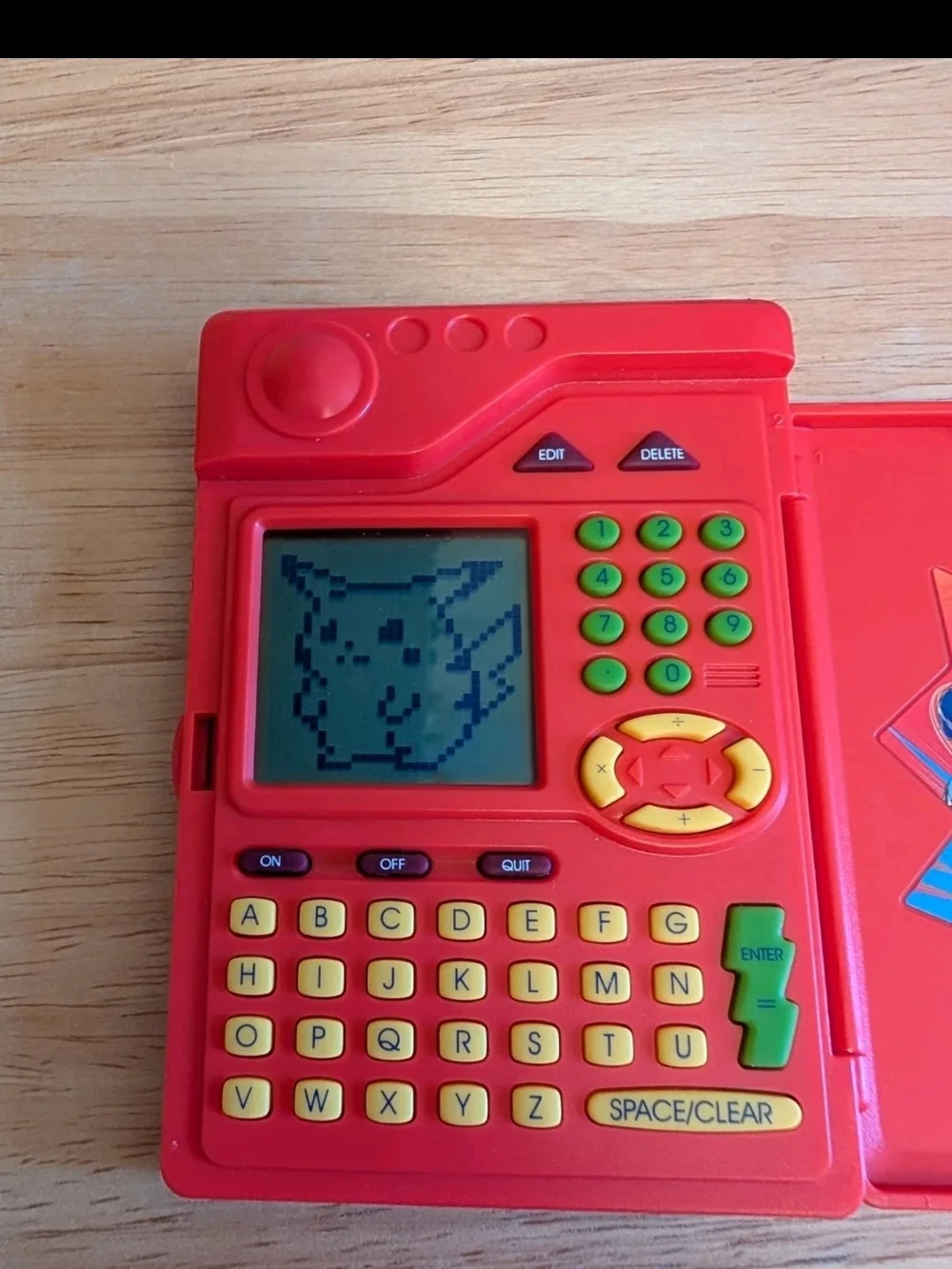 Vintage Rare Pokémon Pokédex 1998 Tiger Electronics Handheld Game Collectible
